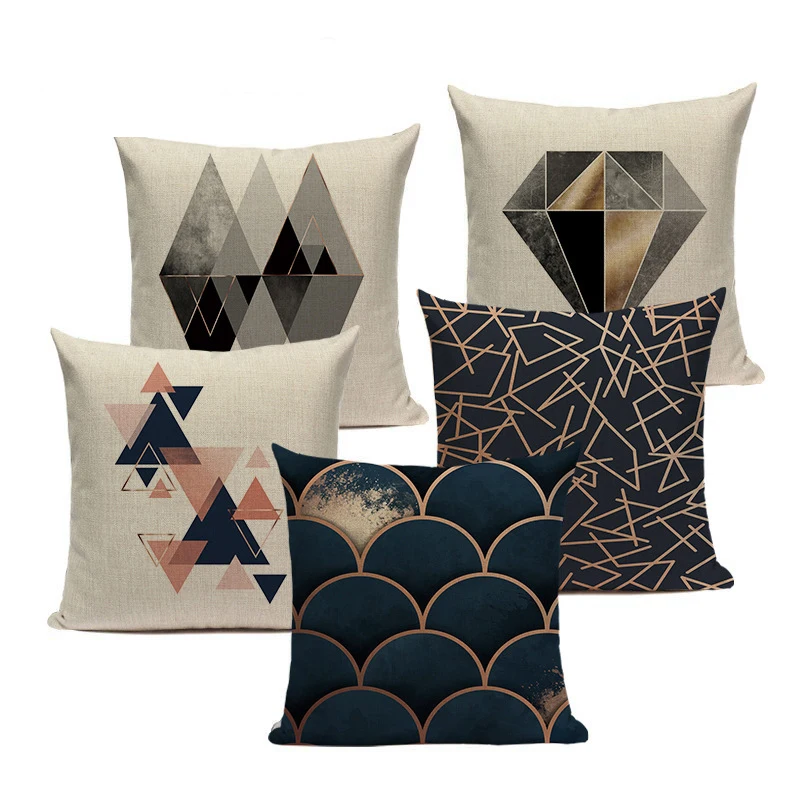 Geometric Cushions Textile Hill Gold Dero Linen Cover Cushion 45*45 Decorative Pillows For Sofa Home Chair Livingroom Decoration 
Geometric Cushions Textile Hill Gold Dero Linen Cover Cushion 45*45 Decorative Pillows For Sofa Home Chair Livingroom Decoration