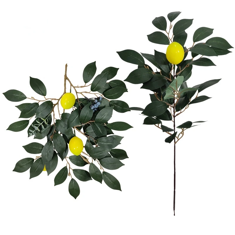 Nordic Style Artificial Green Plant Pendant Lemon Banyan Leaves Home Hotel Office Garden Bedroom Decoration Fake Plants Cheap
Nordic Style Artificial Green Plant Pendant Lemon Banyan Leaves Home Hotel Office Garden Bedroom Decoration Fake Plants Cheap