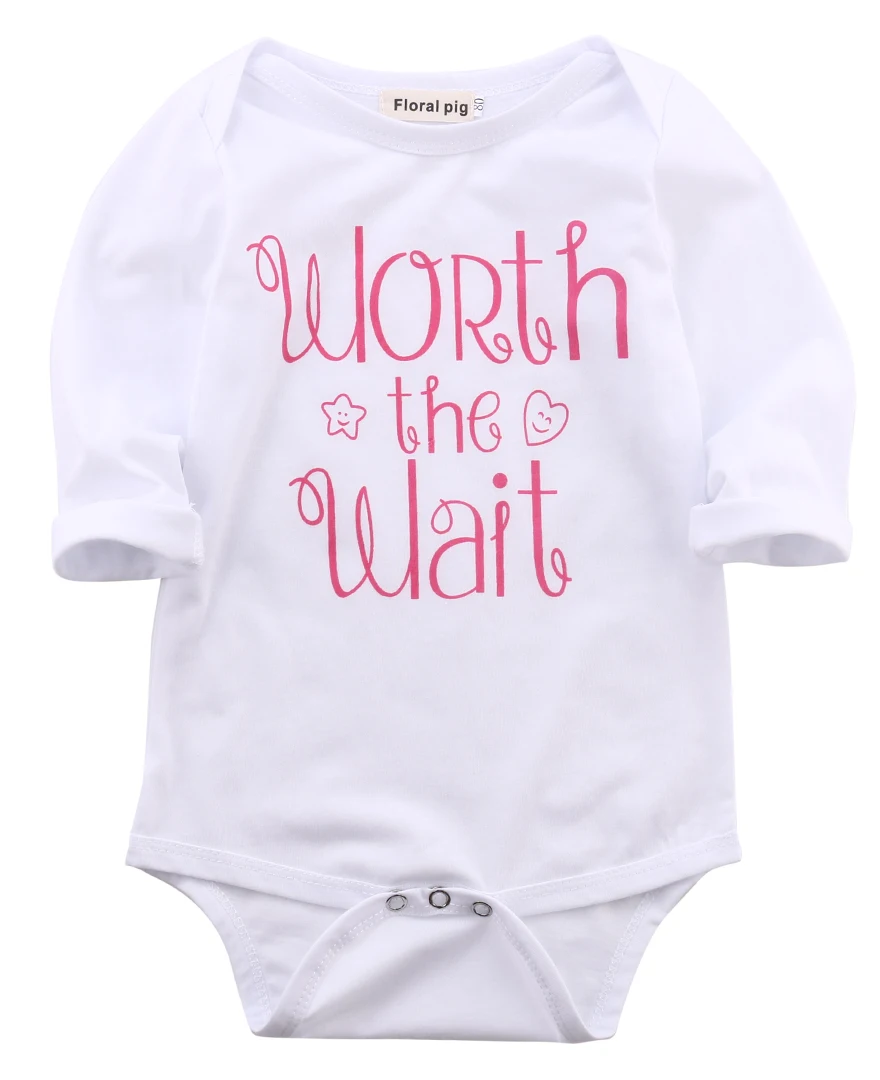 Newborn Baby Girls Letter Long Sleeve Bodysuits Infant Babies Girl Cute Cotton Bodysuit Outfits Kids Clothing
Newborn Baby Girls Letter Long Sleeve Bodysuits Infant Babies Girl Cute Cotton Bodysuit Outfits Kids Clothing