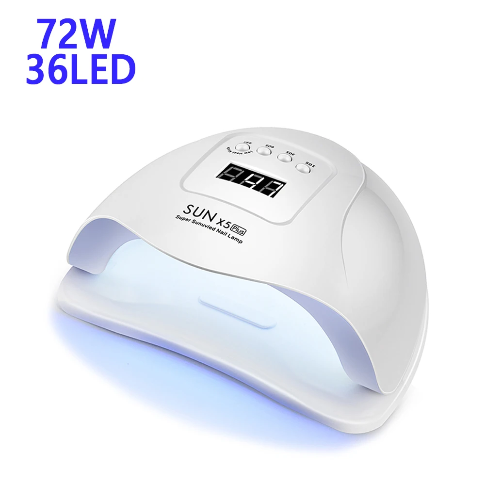 72/36W LED Lamp Nail Dryer 36/18 LEDs UV Ice Lamp For Drying Gel Polish Auto Sensor 10/30/60/99s Timer Manicure Tools
72/36W LED Lamp Nail Dryer 36/18 LEDs UV Ice Lamp For Drying Gel Polish Auto Sensor 10/30/60/99s Timer Manicure Tools