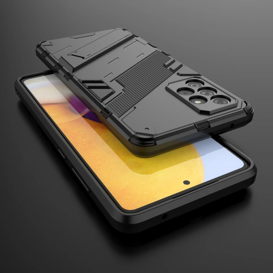 Punk Bracket Case For Samsung Galaxy A72 Cover For Samsung Galaxy A72 A52 Coque Armor Shockproof Phone Bumper For Samsung A72
Punk Bracket Case For Samsung Galaxy A72 Cover For Samsung Galaxy A72 A52 Coque Armor Shockproof Phone Bumper For Samsung A72