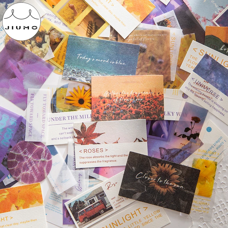 JIUMO 8 Designs ins Starlight Limited Series Material Book Creative Handmade Decoration DIY Material Paper Material Pack
JIUMO 8 Designs ins Starlight Limited Series Material Book Creative Handmade Decoration DIY Material Paper Material Pack