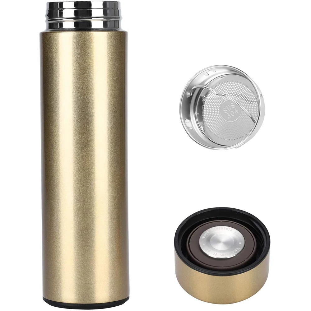 Безвоздушная бутылка для воды из нержавеющей стали, 500 мл, креативная умная кофейная кружка, дорожная кружка с умным сенсорным ЖК-экраном, по...
Безвоздушная бутылка для воды из нержавеющей стали, 500 мл, креативная умная кофейная кружка, дорожная кружка с умным сенсорным ЖК-экраном, по...