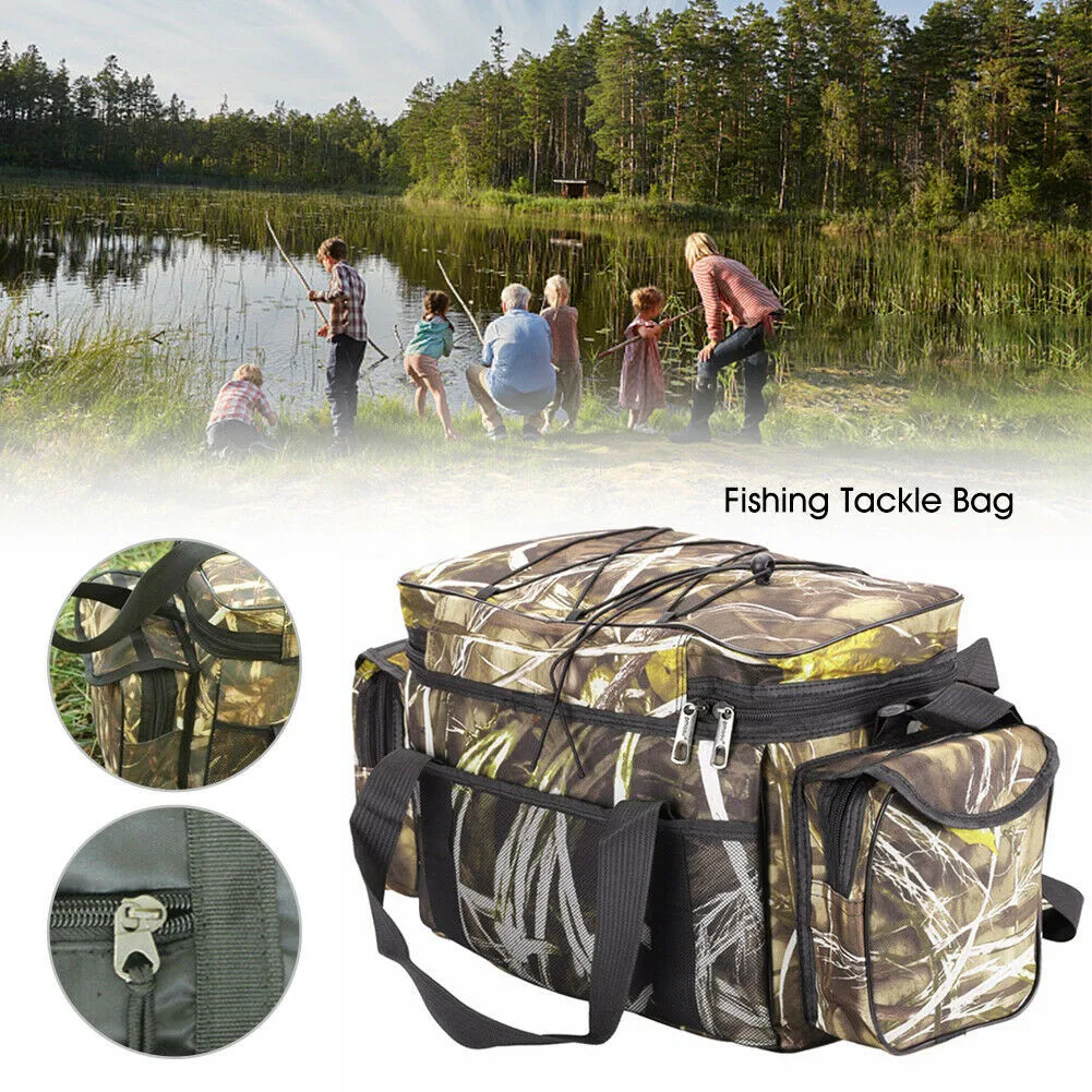 Large Capacity Fishing Tackle Bag Multifunctional Lure Waist Pack Waterproof Fishing Tackle Shoulder Bags Hunting Fishing Bags
Large Capacity Fishing Tackle Bag Multifunctional Lure Waist Pack Waterproof Fishing Tackle Shoulder Bags Hunting Fishing Bags