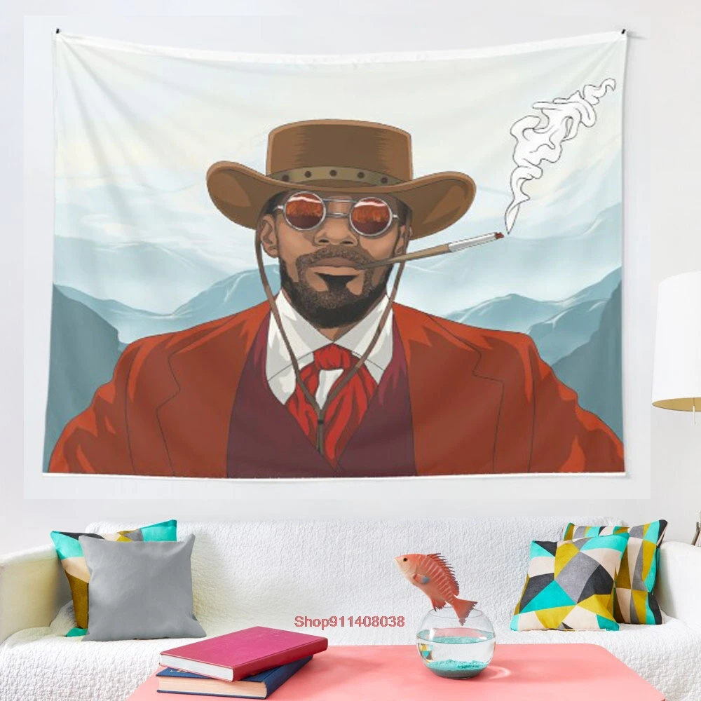 Гобелен Django без цепей, Настенный декор, покрывало для постельного белья, простыня, покрывало, гобелены для гостиной
Гобелен Django без цепей, Настенный декор, покрывало для постельного белья, простыня, покрывало, гобелены для гостиной