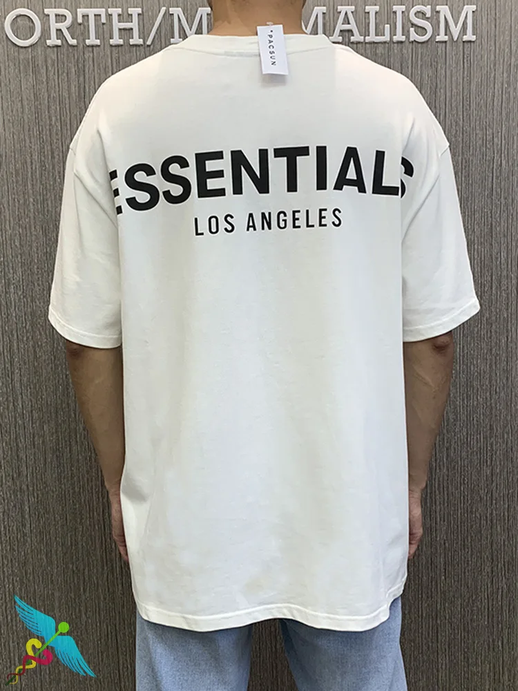 Essentials LOS Tshirt Men Women Fashion Casual Letter Logo Print O-Neck High Quality Cotton Oversized Short Tee Couple Clothes
Essentials LOS Tshirt Men Women Fashion Casual Letter Logo Print O-Neck High Quality Cotton Oversized Short Tee Couple Clothes