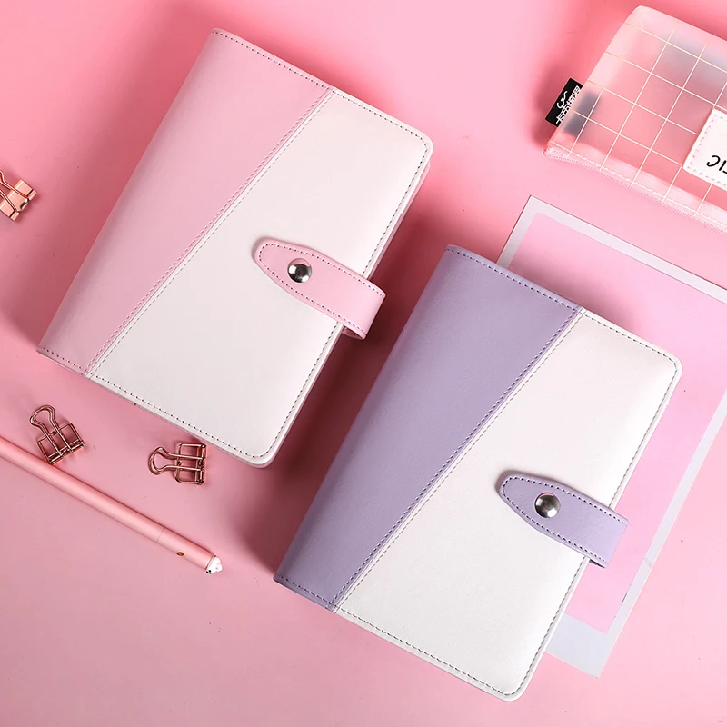 Portable A6 Macaron Color PU Notebook Binder 6 Rings Leather Loose Leaf Notebook Cover Spiral Binder Notepad Stationery
Portable A6 Macaron Color PU Notebook Binder 6 Rings Leather Loose Leaf Notebook Cover Spiral Binder Notepad Stationery