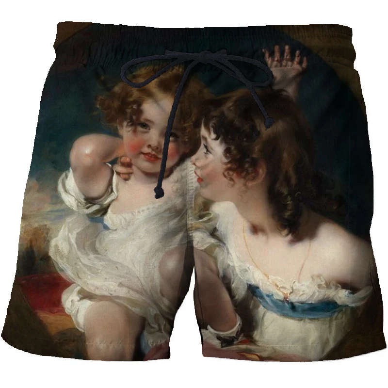 Men's shorts world famous painting 3D printing trend art beach shorts quick-drying casual beach shorts
Men's shorts world famous painting 3D printing trend art beach shorts quick-drying casual beach shorts