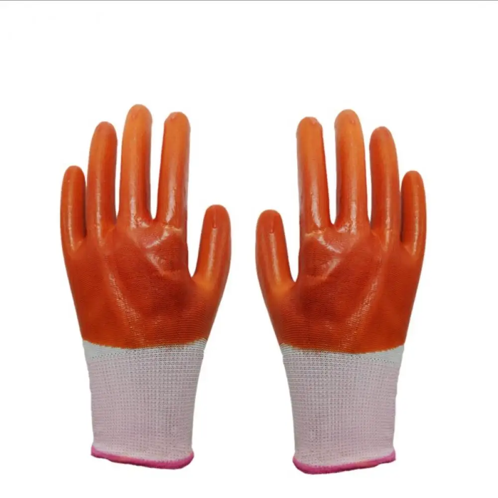 PVC full hanging rubber impregnated gloves, anti-wear and acid-base protective gloves
PVC full hanging rubber impregnated gloves, anti-wear and acid-base protective gloves