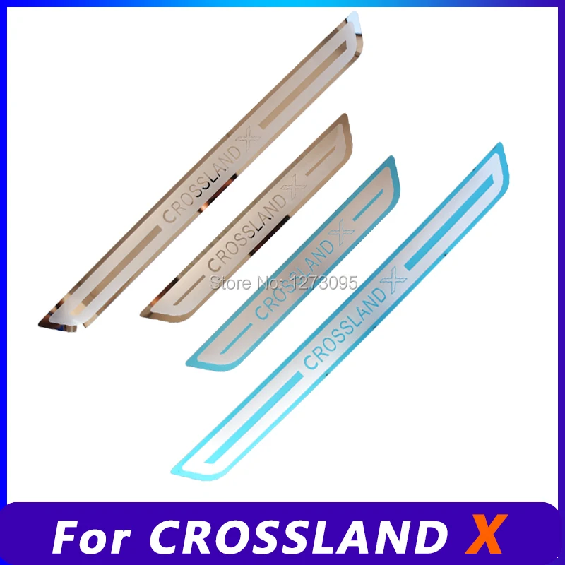 For Opel Vauxhall CROSSLAND X 2018 2019 2020 Accessories Stainless Door Sill Kick Scuff Plate Protector Trim Cover Car Styling
For Opel Vauxhall CROSSLAND X 2018 2019 2020 Accessories Stainless Door Sill Kick Scuff Plate Protector Trim Cover Car Styling