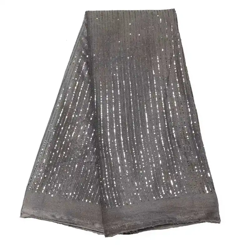 Latest Elegant Soft Embroidery Velvet With Sequin Fabric High Quality Nigerian Classic Lace ForEvening Party Dress NN955_
Latest Elegant Soft Embroidery Velvet With Sequin Fabric High Quality Nigerian Classic Lace ForEvening Party Dress NN955_
