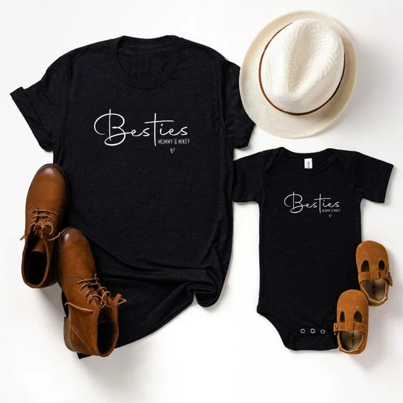 Twinning Shirts Besties Personalised Name Top Letter Twinning Set 2021 Mummy Daughter Personalised T-Shirts Matching Outfits M
Twinning Shirts Besties Personalised Name Top Letter Twinning Set 2021 Mummy Daughter Personalised T-Shirts Matching Outfits M