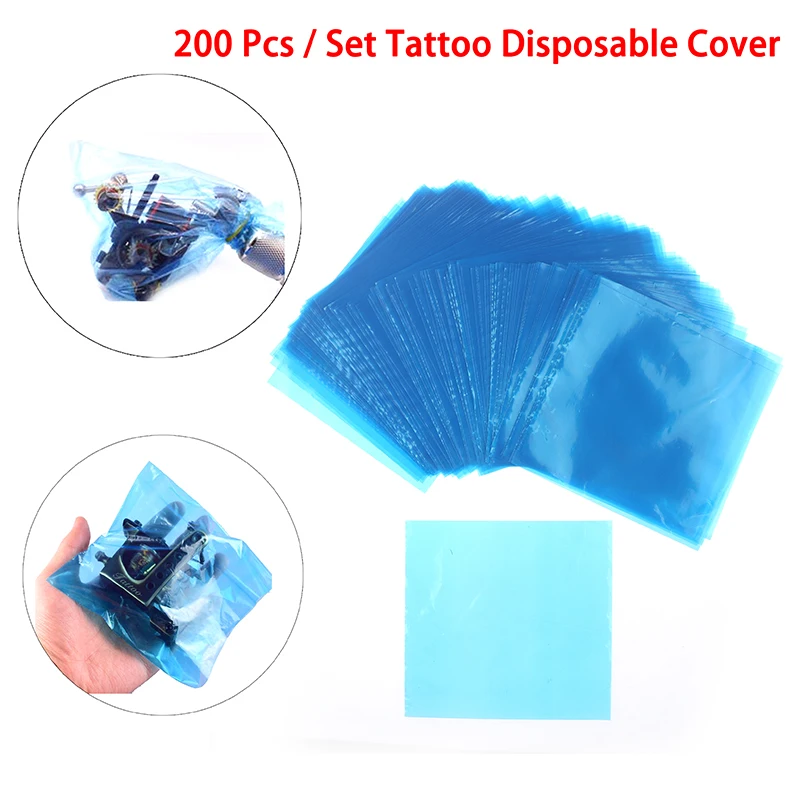 200Pcs/set Disposable Blue Tattoo Clip Cord Sleeves Bags Covers Bags For Tattoo Machine Permanent Makeup Tattoo Accessory
200Pcs/set Disposable Blue Tattoo Clip Cord Sleeves Bags Covers Bags For Tattoo Machine Permanent Makeup Tattoo Accessory