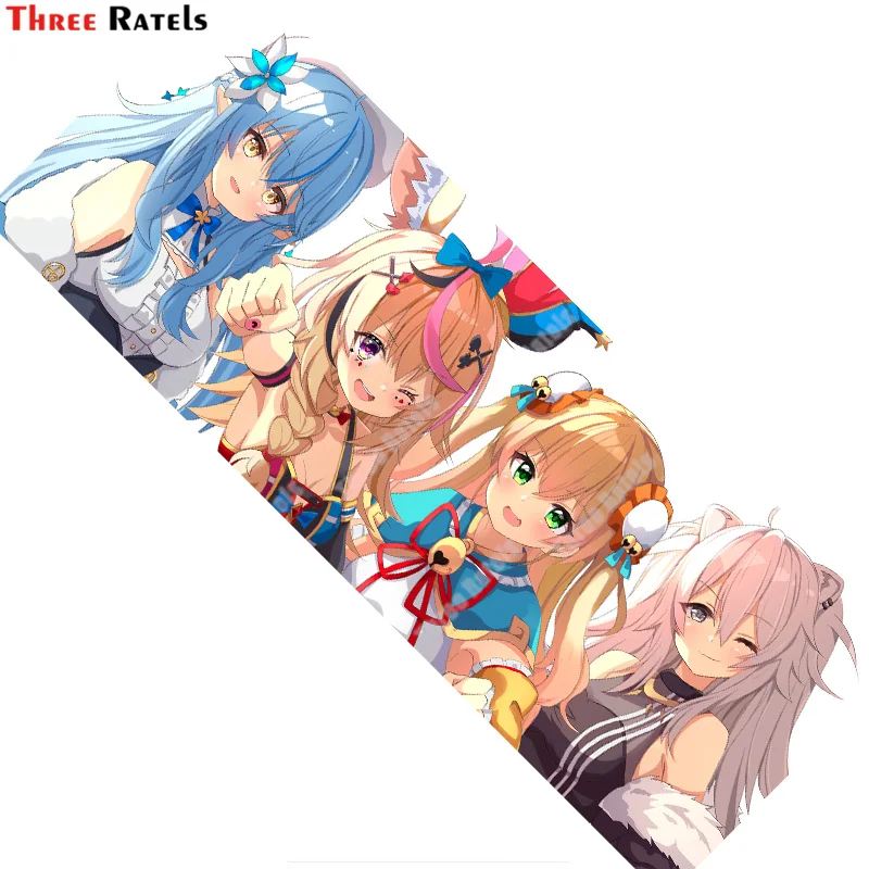 Автомобильная наклейка Three Ratels A467 Shishiro Botan Yukihana Lamy Omaru, в горошек и момосусулу Nene Hololive, 4 детали для девушек, водонепроницаемая наклейка
Автомобильная наклейка Three Ratels A467 Shishiro Botan Yukihana Lamy Omaru, в горошек и момосусулу Nene Hololive, 4 детали для девушек, водонепроницаемая наклейка