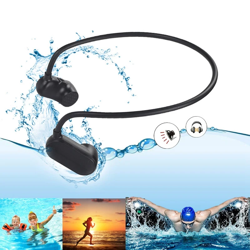 Гарнитура HiFi с костной проводимостью, mp3-плеер IPX8, водонепроницаемые спортивные стерео музыкальные плееры с Bluetooth для плавания
Гарнитура HiFi с костной проводимостью, mp3-плеер IPX8, водонепроницаемые спортивные стерео музыкальные плееры с Bluetooth для плавания