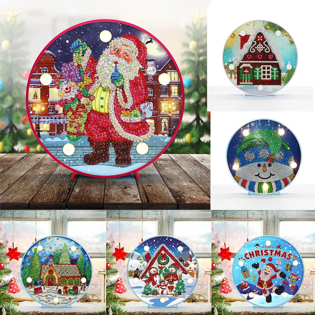 Christmas Light Christmas Pendant Hanging Ornament Lamp Diamond Painting KitFor Home Christmas Tree Ornament Xmas Gifts Decor
Christmas Light Christmas Pendant Hanging Ornament Lamp Diamond Painting KitFor Home Christmas Tree Ornament Xmas Gifts Decor