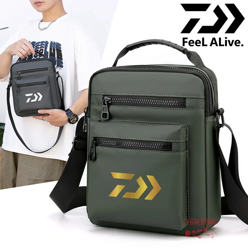 Новая Рыболовная Сумка Daiwa, Мужская модная сумка на одно плечо для рыбалки, Водонепроницаемый Многофункциональный рюкзак для отдыха, сумка ...
Новая Рыболовная Сумка Daiwa, Мужская модная сумка на одно плечо для рыбалки, Водонепроницаемый Многофункциональный рюкзак для отдыха, сумка ...