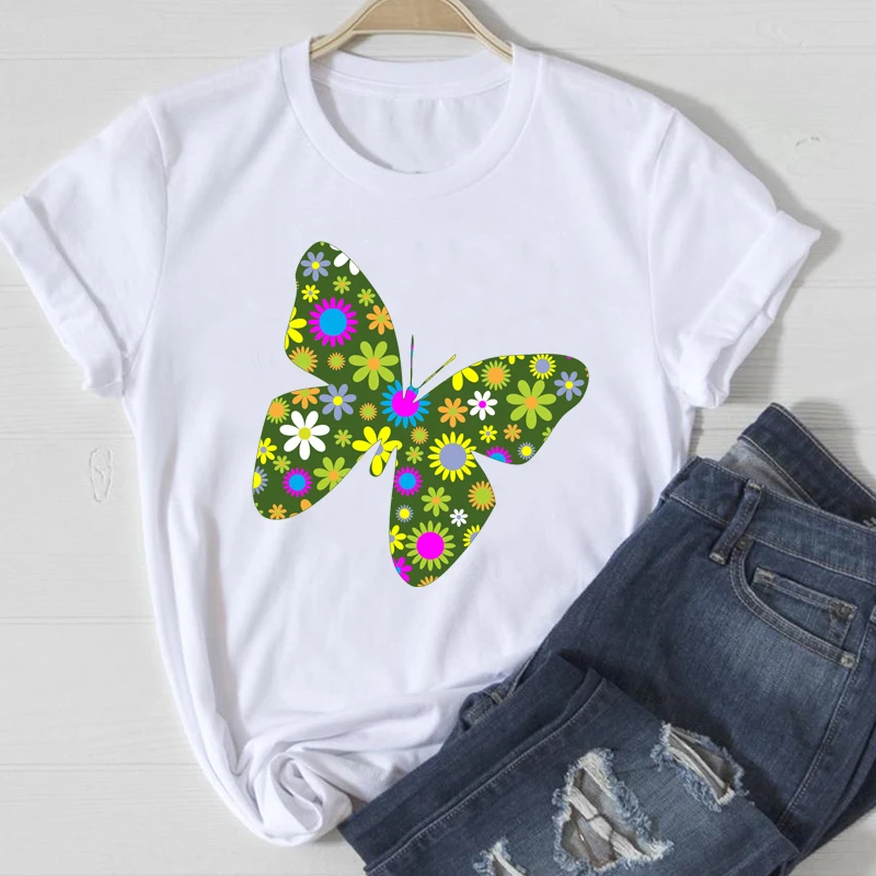 Cute Cottagecore Anime T-Shirt Summer Kawaii Simple Butterfly Cartoon T-Shirts For Women Hip Hop Sweet Style Clothing For summer
Cute Cottagecore Anime T-Shirt Summer Kawaii Simple Butterfly Cartoon T-Shirts For Women Hip Hop Sweet Style Clothing For summer