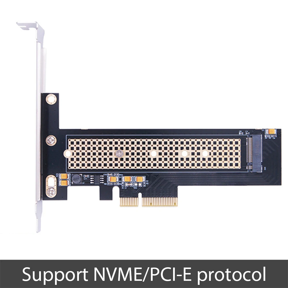 PCIE NVME M.2 M Key Type NGFF SSD to PCIE 4X Expansion Card Support M-Key M.2 NVME Adapter Card
PCIE NVME M.2 M Key Type NGFF SSD to PCIE 4X Expansion Card Support M-Key M.2 NVME Adapter Card
