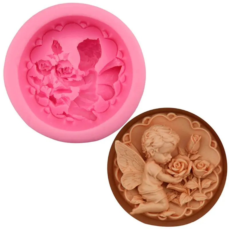 3D Fairy Rose Flower Silicone Soap Mold DIY Clay Candle Making Cake Chocolate Decorating Baking Mould Tool E56C 
3D Fairy Rose Flower Silicone Soap Mold DIY Clay Candle Making Cake Chocolate Decorating Baking Mould Tool E56C