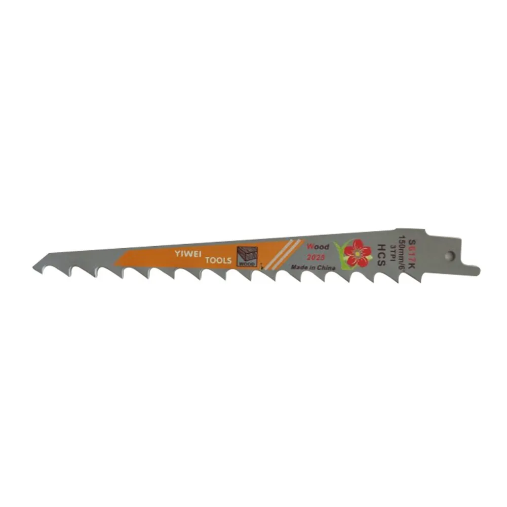 3pcs Saw Blades 150mm 6 Inches 3 TPI HCS Electric Saw Replace Blade Parts For Curved/plunge Cutting Coarse Pruning Green Wood
3pcs Saw Blades 150mm 6 Inches 3 TPI HCS Electric Saw Replace Blade Parts For Curved/plunge Cutting Coarse Pruning Green Wood
