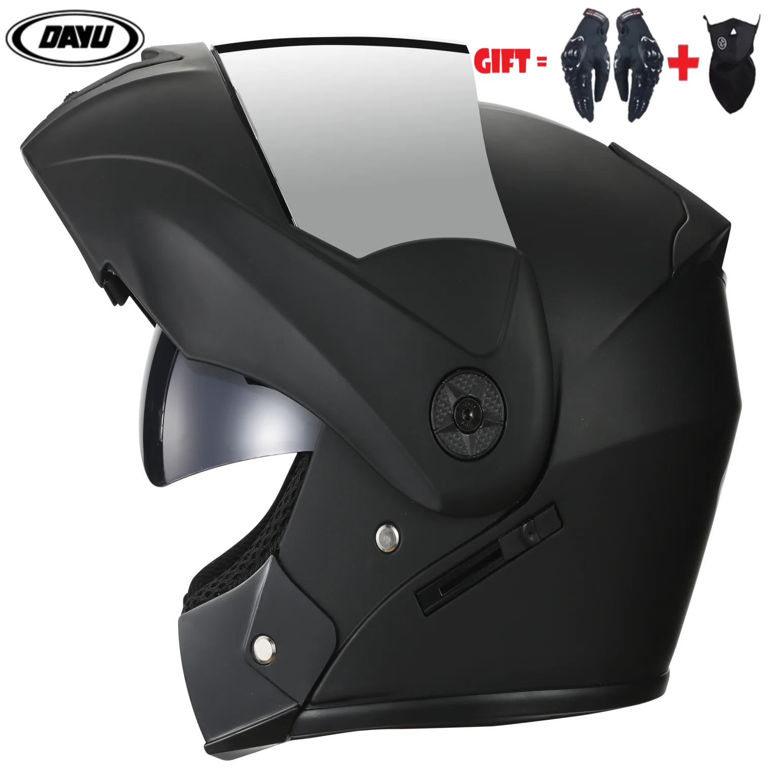 Flip Up Motorcycle Helmet Full Face With Double Sun Visor Motorbike Racing Helmet Motocross Helmets For Man Women casco moto
Flip Up Motorcycle Helmet Full Face With Double Sun Visor Motorbike Racing Helmet Motocross Helmets For Man Women casco moto