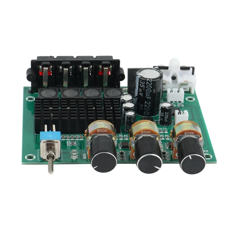 TPA3116D2 80Wx2 Stereo Amplifier Audio Board TPA3116 Digital Amplifier Sound Preamplifier Tone High Power DC12-24V
TPA3116D2 80Wx2 Stereo Amplifier Audio Board TPA3116 Digital Amplifier Sound Preamplifier Tone High Power DC12-24V