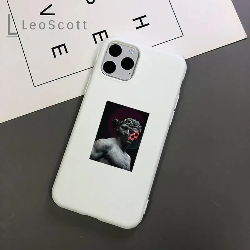 Abstract Art Statue David funny Phone Case Candy Color for iPhone 11 12 mini pro XS MAX 8 7 6 6S Plus X 5S SE 2020 XR accessorie 
Abstract Art Statue David funny Phone Case Candy Color for iPhone 11 12 mini pro XS MAX 8 7 6 6S Plus X 5S SE 2020 XR accessorie