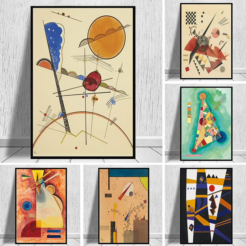 Geometric Artwork By Wassily Kandinsky Abstract Canvas Art Paintings Posters and Prints Reproductions Wall Pictures Home Decor
Geometric Artwork By Wassily Kandinsky Abstract Canvas Art Paintings Posters and Prints Reproductions Wall Pictures Home Decor