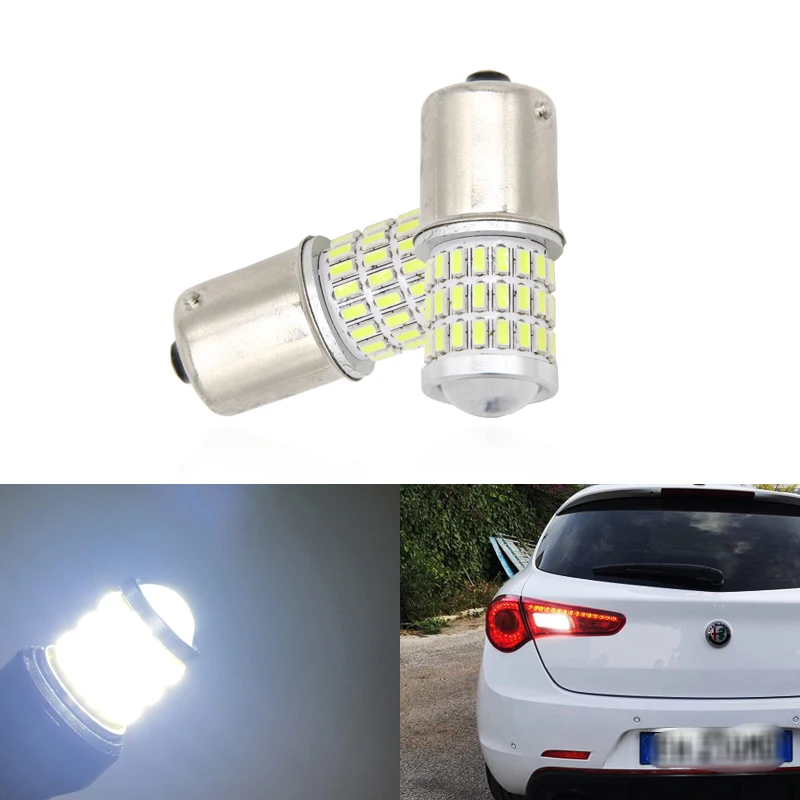 For Alfa Romeo Giulietta 940 2010-2019 1156 Canbus BA15S/P21W S25 White Led Backup Reverse Light Bulbs
For Alfa Romeo Giulietta 940 2010-2019 1156 Canbus BA15S/P21W S25 White Led Backup Reverse Light Bulbs