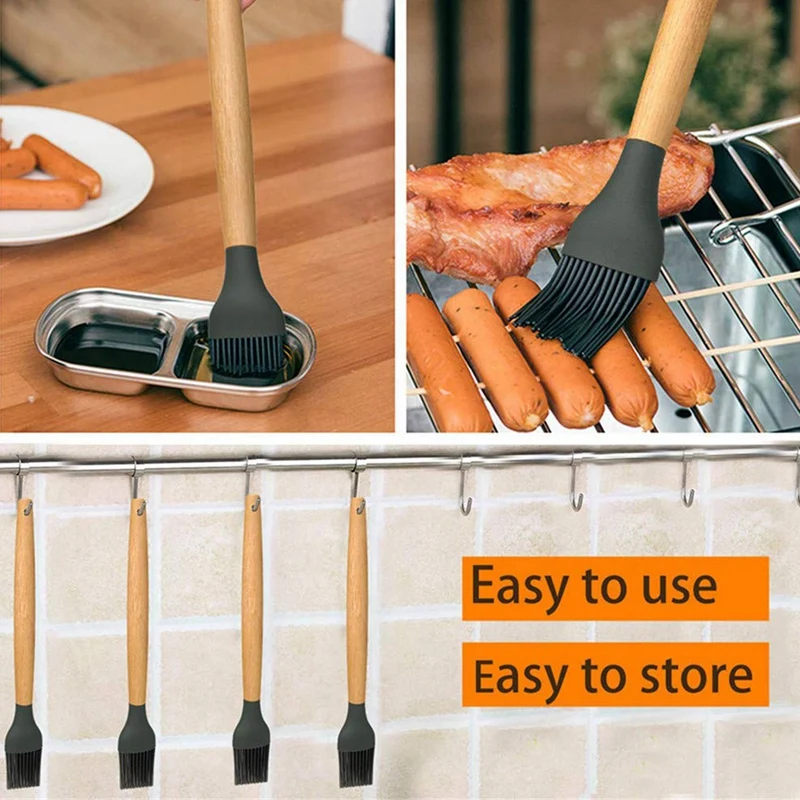 3 Pack Silicone Basting Brush,9.4 Inch Pastry Brush & Set of 14 430 Stainless Steel Tubes Cannoli Pastry Forms Molds
3 Pack Silicone Basting Brush,9.4 Inch Pastry Brush & Set of 14 430 Stainless Steel Tubes Cannoli Pastry Forms Molds