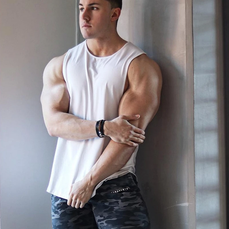 Fitness muscle brothers sports vest solid color training quick drying vest slim fit comfortable breathable sleeveless shirt
Fitness muscle brothers sports vest solid color training quick drying vest slim fit comfortable breathable sleeveless shirt