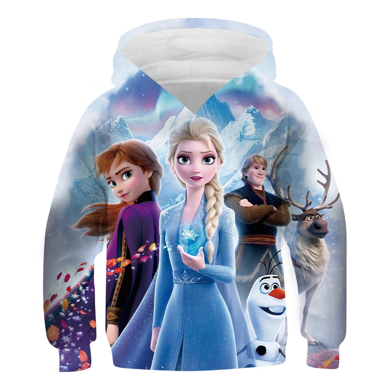 Frozen 2 Elsa Anna Kids Baby Boy Girl Toddler Cartoon 3D Print Princess Hoodies Tracksuit Children Clothing Cute Sweatshirts Top
Frozen 2 Elsa Anna Kids Baby Boy Girl Toddler Cartoon 3D Print Princess Hoodies Tracksuit Children Clothing Cute Sweatshirts Top