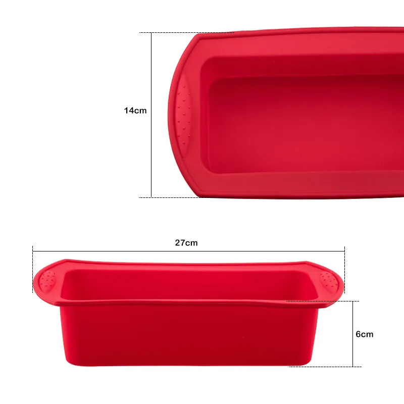 Rectangular Silicone Mold Baking Tools Candy Toast Mould Bread Baking Tool DIY Kitchen Supplies Cake Bakeware Pan
Rectangular Silicone Mold Baking Tools Candy Toast Mould Bread Baking Tool DIY Kitchen Supplies Cake Bakeware Pan