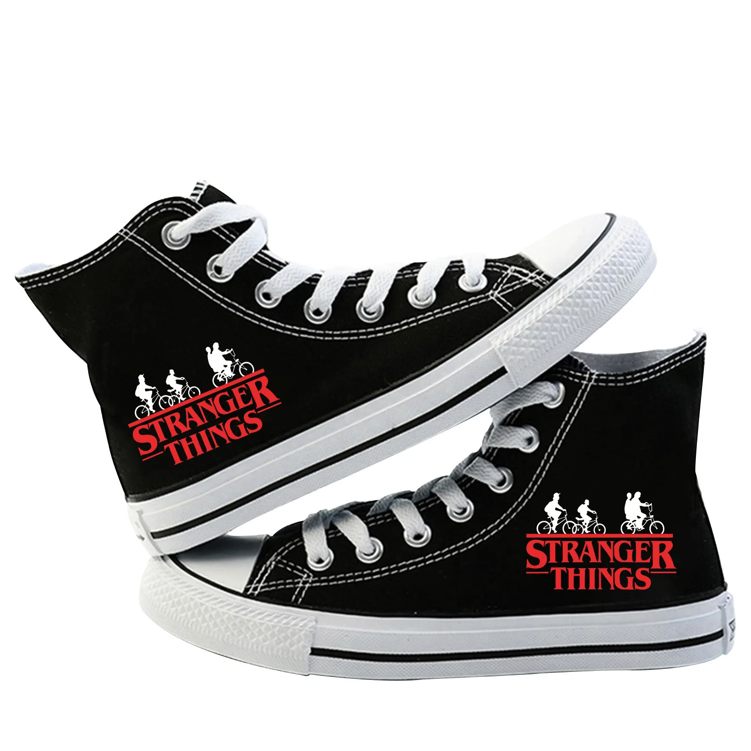 Stranger Things 2021 New Canvas Shoes For Women Causal High Heel Lace Up Spring Women Shoes Kpop Print Sneaker Fashion Sneakers 
Stranger Things 2021 New Canvas Shoes For Women Causal High Heel Lace Up Spring Women Shoes Kpop Print Sneaker Fashion Sneakers