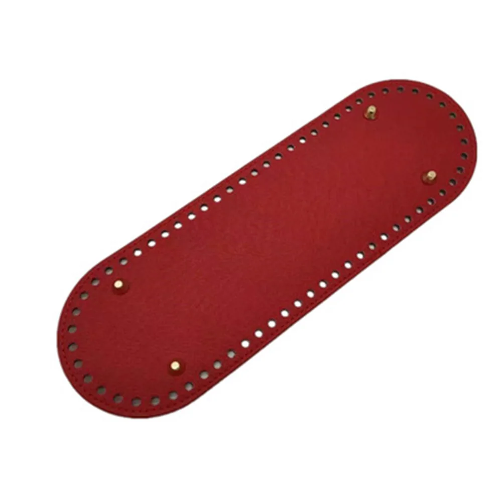 30*10cm Oval Long Bottom For Knitted Bag Pu Leather Bag Accessories Handmade Bottom With 38 Holes Diy Crochet Bag Bottom
30*10cm Oval Long Bottom For Knitted Bag Pu Leather Bag Accessories Handmade Bottom With 38 Holes Diy Crochet Bag Bottom