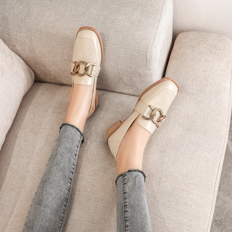 Shoes Woman Flats Oxfords Slip-on Loafers With Fur Autumn Square Toe Casual Female Sneakers Dress Leather Slip On Black Fall Ret
Shoes Woman Flats Oxfords Slip-on Loafers With Fur Autumn Square Toe Casual Female Sneakers Dress Leather Slip On Black Fall Ret