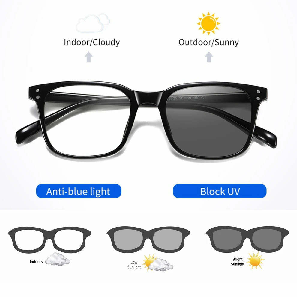 Anti-blue Light Photochromic Sunglasses Men Women Polarized Chameleon Change Color Sun Glasses Day Night Vision Driving Eyewear
Anti-blue Light Photochromic Sunglasses Men Women Polarized Chameleon Change Color Sun Glasses Day Night Vision Driving Eyewear