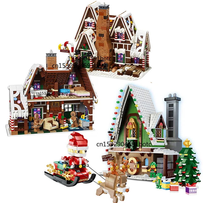 2021 New Santa Claus Gingerbread House Christmas Tree Sleigh Reindeer Building Blocks Educational Toys Christmas Gifts
2021 New Santa Claus Gingerbread House Christmas Tree Sleigh Reindeer Building Blocks Educational Toys Christmas Gifts