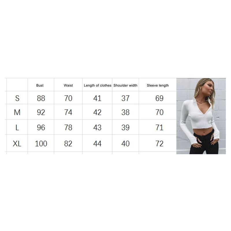 Women Long Sleeve Sexy Zipper V Neck Stylish Pullover Crop Tops Knitwear Daily Wear Fashion Spring Autumn Sweater Black White
Women Long Sleeve Sexy Zipper V Neck Stylish Pullover Crop Tops Knitwear Daily Wear Fashion Spring Autumn Sweater Black White