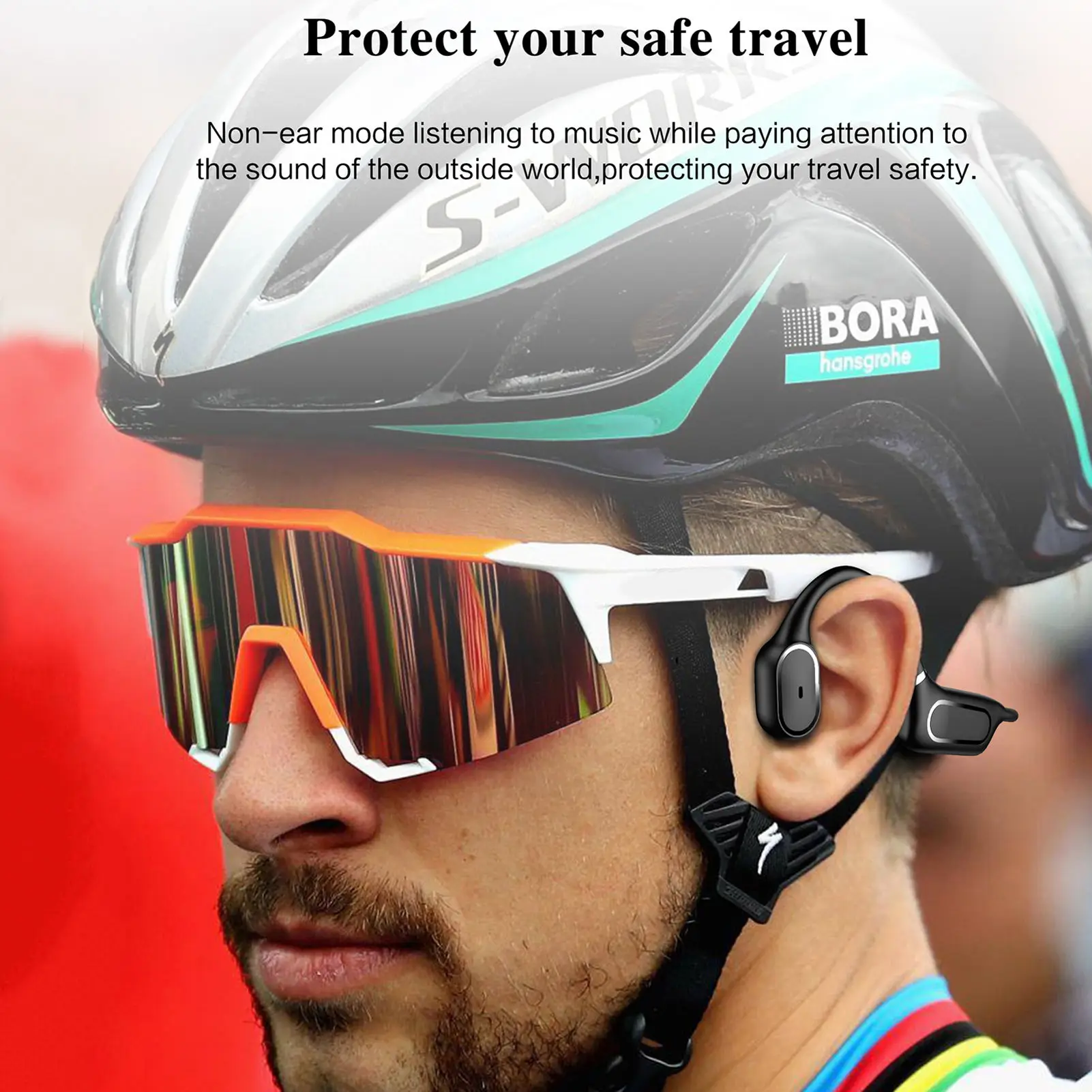 Wireless Bluetooth 5.0 Earphone H11 Bone Conduction Headphones IP55 Waterproof Lightweight TWS Sports Earphone With Mic
Wireless Bluetooth 5.0 Earphone H11 Bone Conduction Headphones IP55 Waterproof Lightweight TWS Sports Earphone With Mic