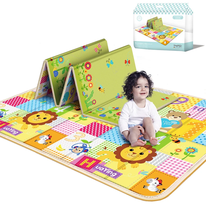 Foldable XPE Kids Rug Foldable Cartoon Baby Play Mat Toys For Children Mat Playmat Puzzle Carpets in The Nursery Play Game Mats
Foldable XPE Kids Rug Foldable Cartoon Baby Play Mat Toys For Children Mat Playmat Puzzle Carpets in The Nursery Play Game Mats