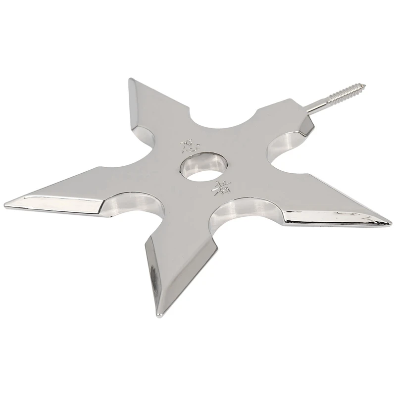 Coat Hooks Ninja Star Shape Stainless Steel Creative Wall Door Hook Clothes Hats Hanger Holder Home Decoration
Coat Hooks Ninja Star Shape Stainless Steel Creative Wall Door Hook Clothes Hats Hanger Holder Home Decoration