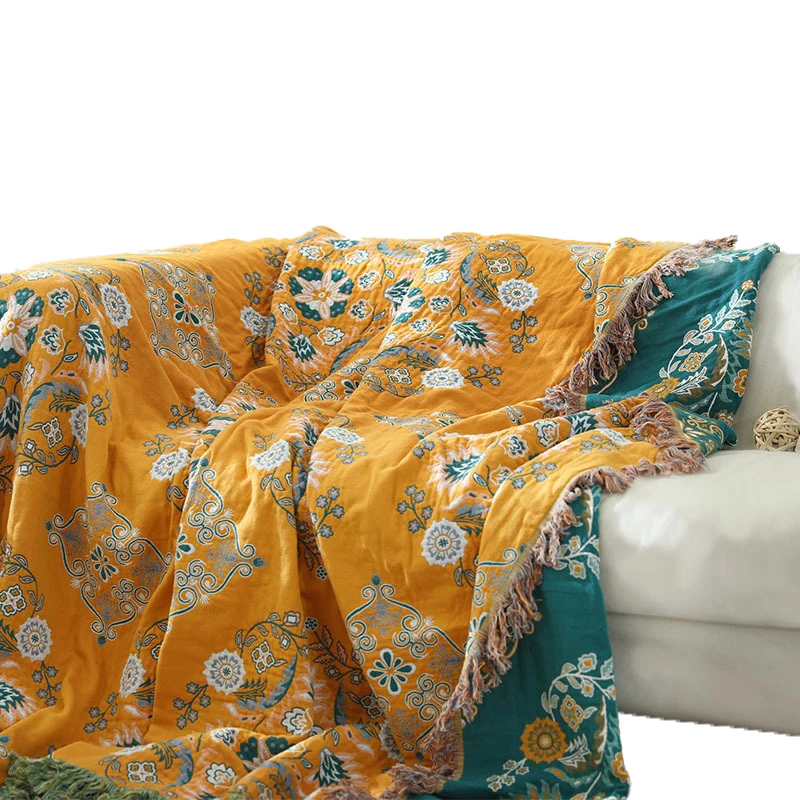 Northern Europe All Cotton Flower Living Room coverlet Travel Breathable Chic Large Throw Blanket High quality Nap Sofa Cover
Northern Europe All Cotton Flower Living Room coverlet Travel Breathable Chic Large Throw Blanket High quality Nap Sofa Cover
