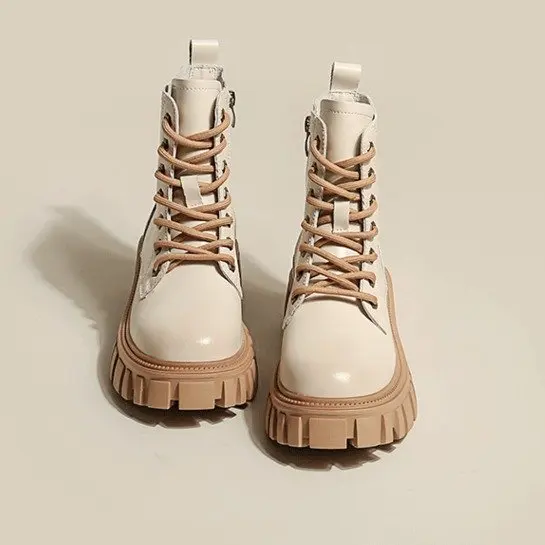 2021 Fashion Round Head Side Zipper Women's Lacing Bare Boots Winter Boots Platform Non-slip Shoes for Woman Female Snow Boots
2021 Fashion Round Head Side Zipper Women's Lacing Bare Boots Winter Boots Platform Non-slip Shoes for Woman Female Snow Boots
