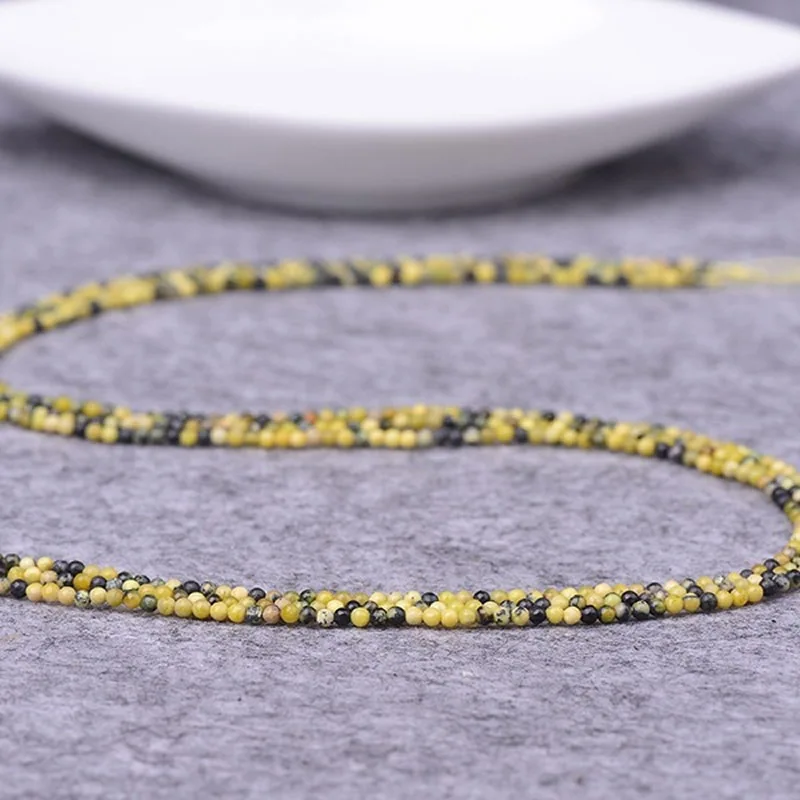 Natural Stone Yellow Turquoise Beads 2-3mm African Turquoise Round Beads for Jewelry Making DIY Necklace Bracelet Accessories
Natural Stone Yellow Turquoise Beads 2-3mm African Turquoise Round Beads for Jewelry Making DIY Necklace Bracelet Accessories