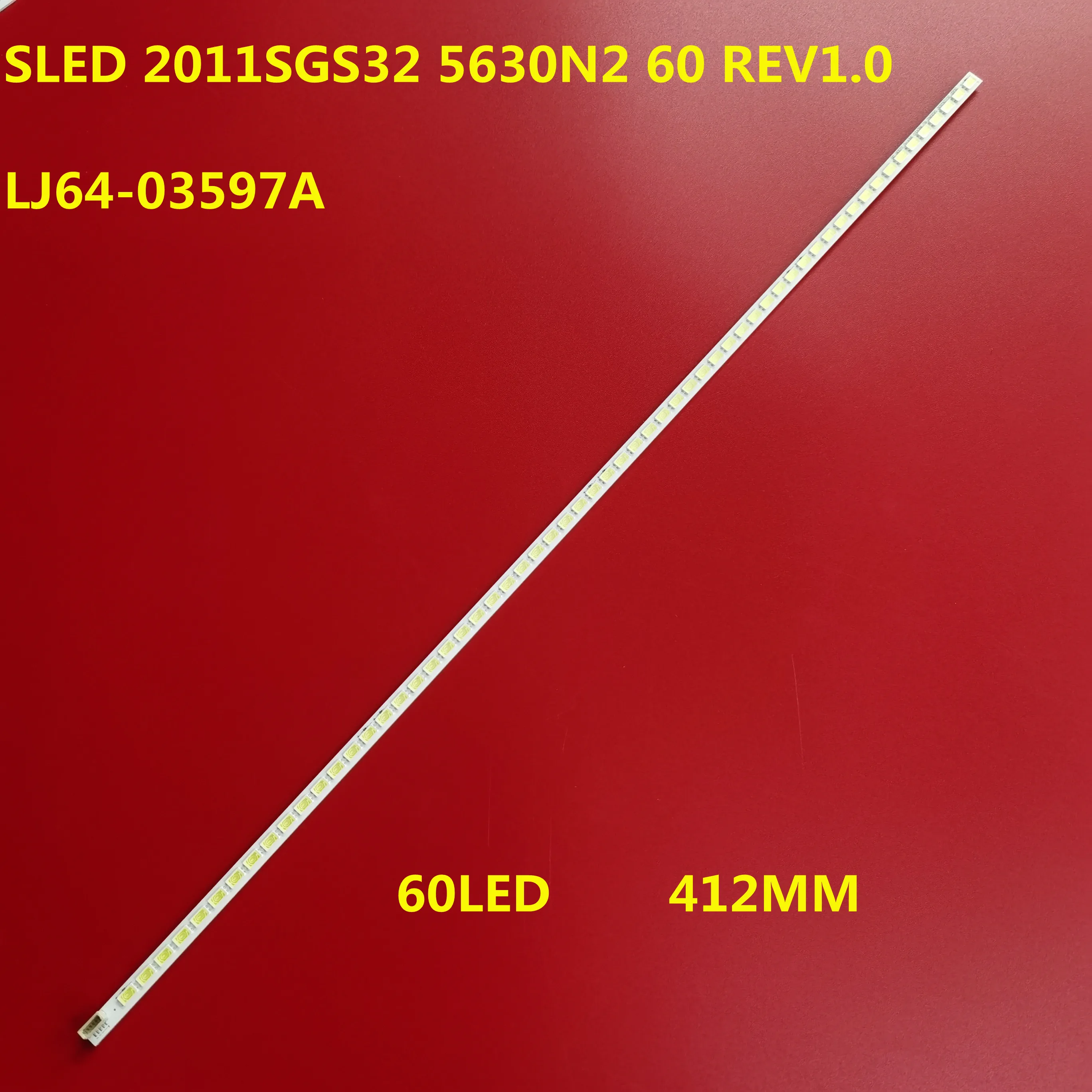 60 светодиодов 412 мм Светодиодная подсветка для TOSHIBA 32KL934R 32KL933R DP32242 32DL934B SLED 2011SGS32