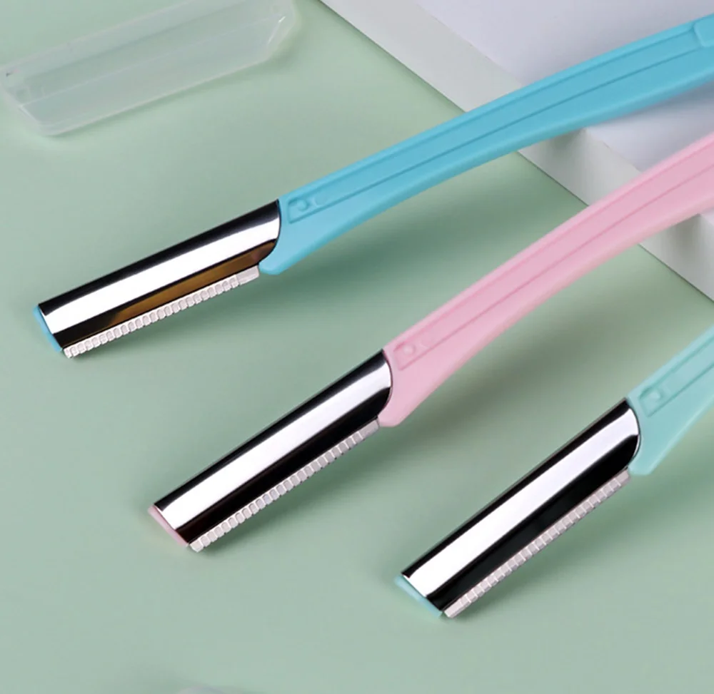 2021 Face Razor Eyebrow Trimmers Blades Shaver Anti-scratch Comfortable Prevent Dust Stainless Steel Non-slip Safety
2021 Face Razor Eyebrow Trimmers Blades Shaver Anti-scratch Comfortable Prevent Dust Stainless Steel Non-slip Safety