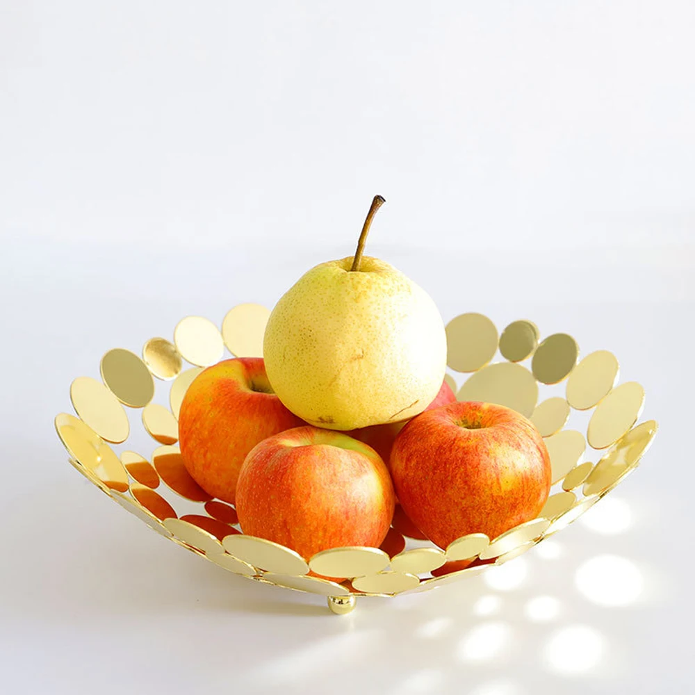 Nordic Fruit Basket Organizer Bowl Tray Gold Metal Snacks Nuts Fruits Storage Modern Creative Living Room Holder Desktop Storage
Nordic Fruit Basket Organizer Bowl Tray Gold Metal Snacks Nuts Fruits Storage Modern Creative Living Room Holder Desktop Storage