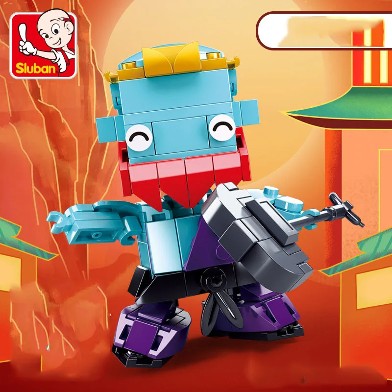 SLuban Wukong Q version Xionglianmeng Westward Journey Boy Children's Building Block Assembly Model Toy Doll Gifts for Children
SLuban Wukong Q version Xionglianmeng Westward Journey Boy Children's Building Block Assembly Model Toy Doll Gifts for Children